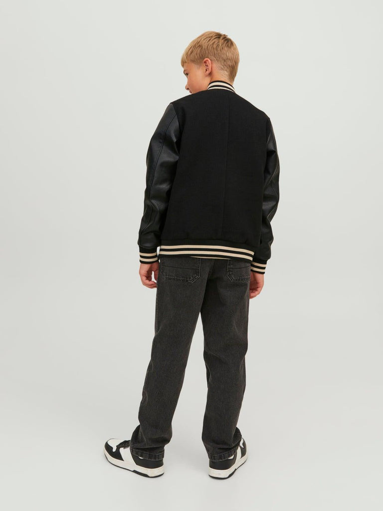 JACK JONES KIDS JORCOLLEGE WOOL BLEND BOMBER JACKET JNR
