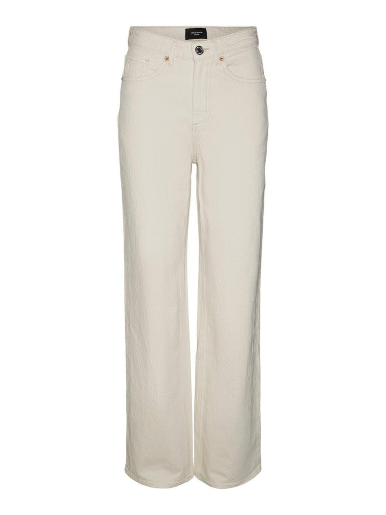 VERO MODA VMTESSA HR WIDE JEANS ECRU GA