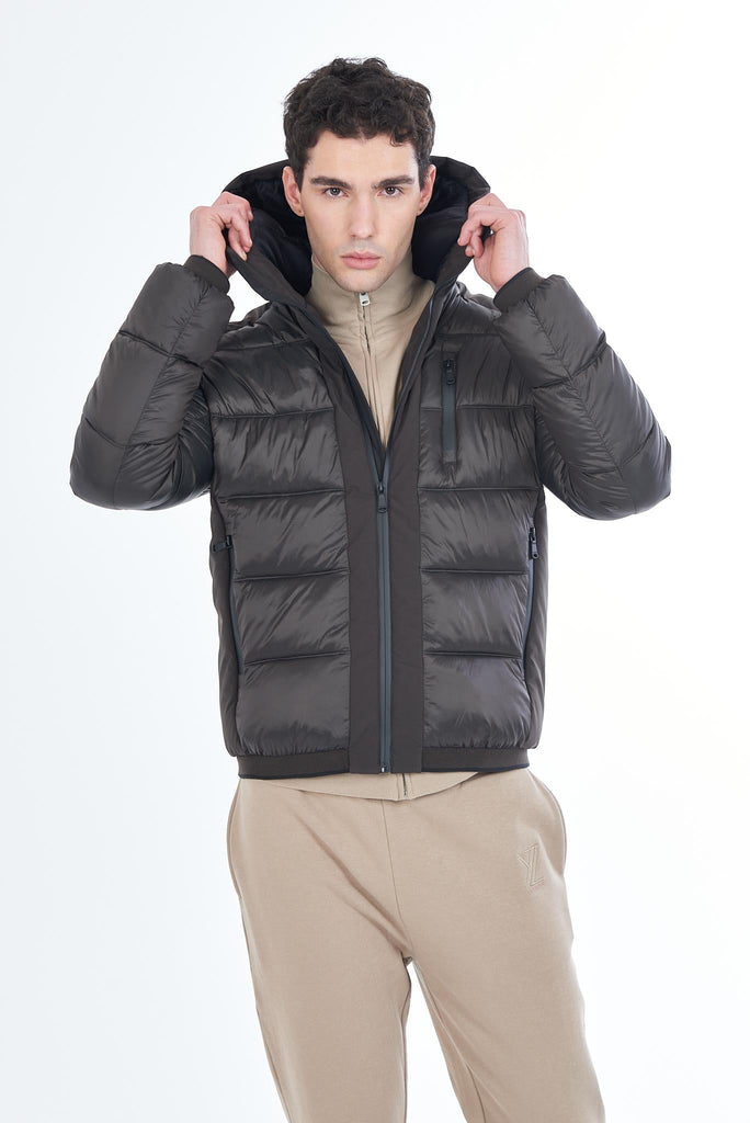 YES ZEE GIUBBINO UOMO TRAPUNTAO CON INSERTI SOFTSHELL