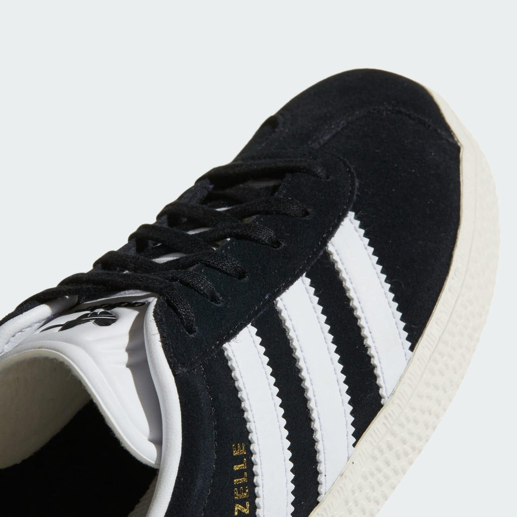 ADIDAS ORIGINALS GAZELLE J           CBLACK/FTWWHT/GOLDMT
