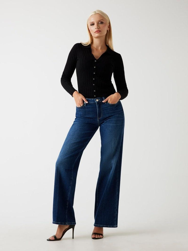 GUESS LS VN RIB MIRANDA SWTR