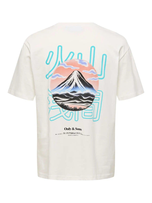 ONLY&SONS ONSMOUNTAIN LOGO RLX SS TEE CS
