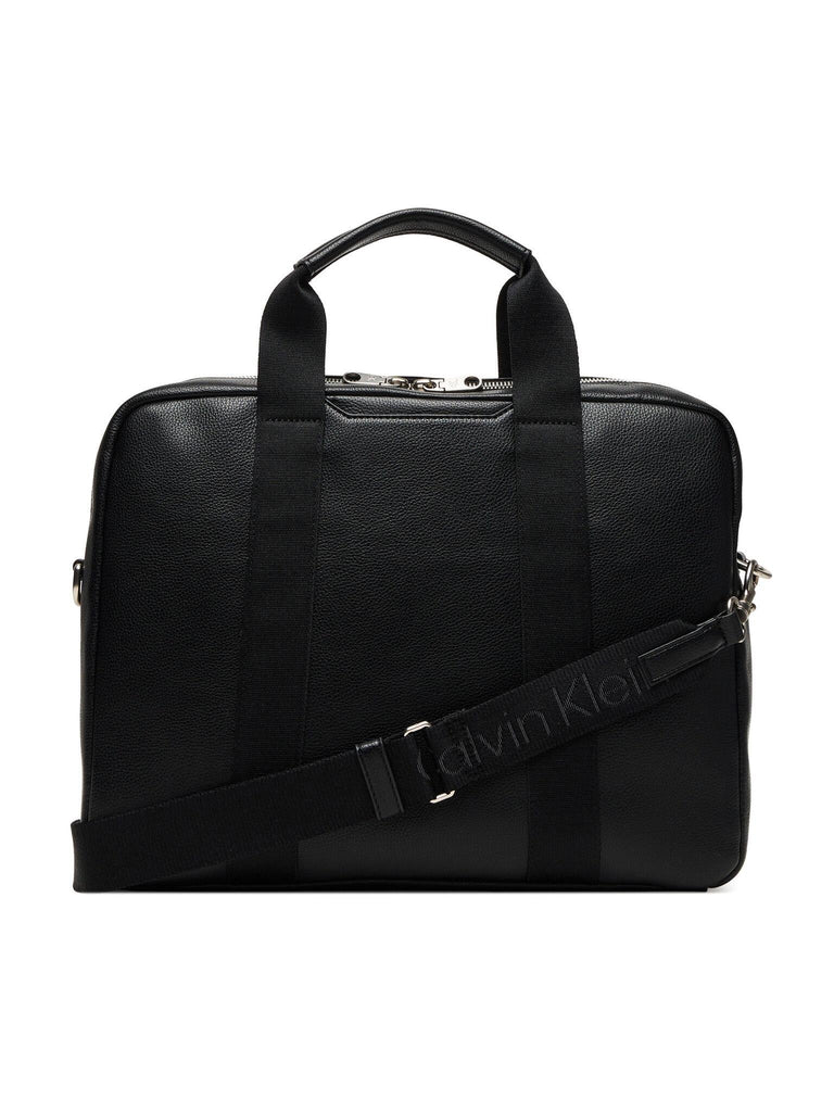 CALVIN KLEIN WEBBING STRAP LAPTOP BAG