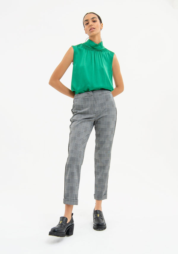 FRACOMINA CHINOS BLACKCREAM