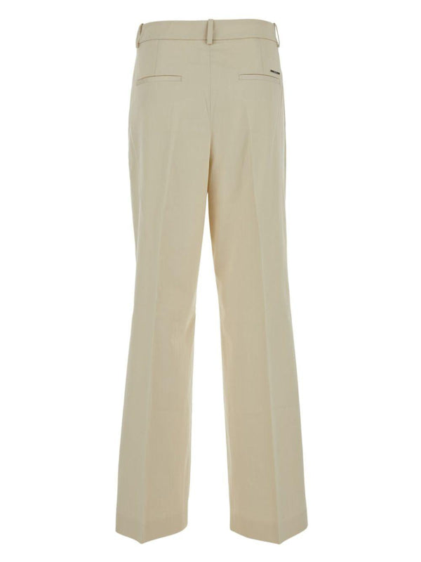 CALVIN KLEIN COTTON BLEND WIDE LE