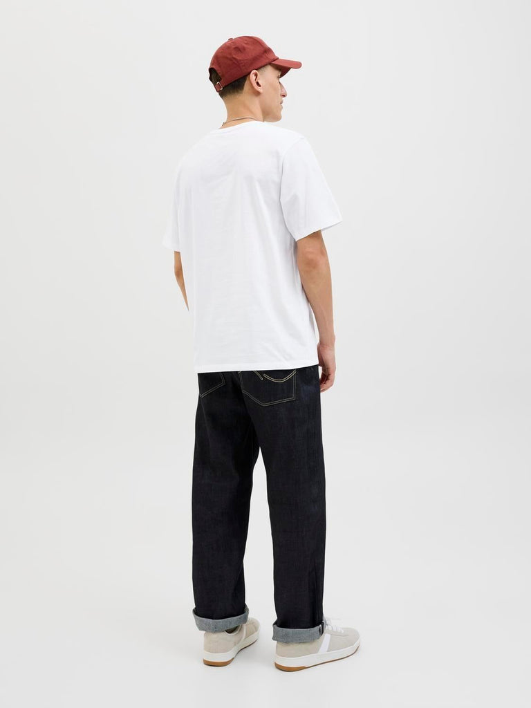 JACK AND JONES JJELOGO TEE SS O-NECK 2 COL AW25 SN