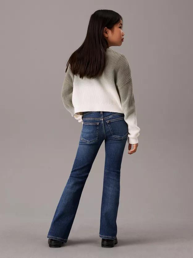 CALVIN KLEIN JEANS MR FLARE DARK BLUE DENIM