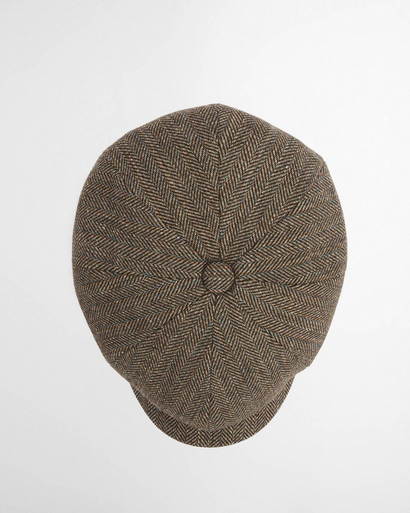 BARBOUR FYNE TWEED BAKER BOY CAP
