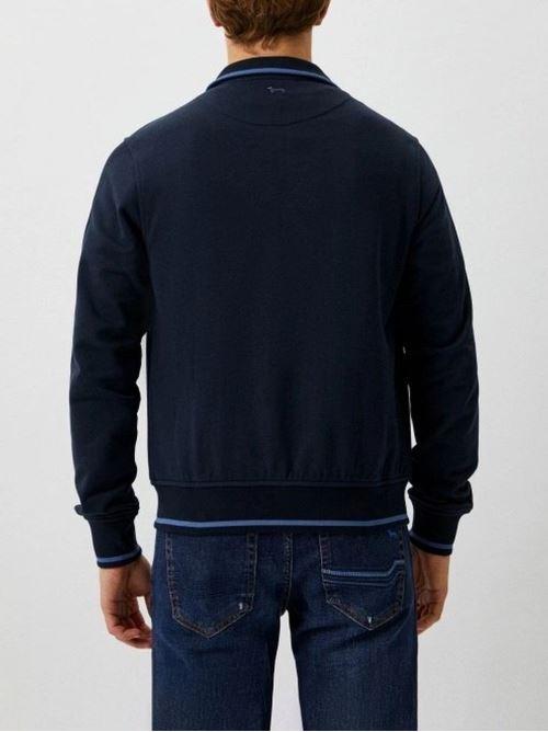 HARMONT & BLAINE FULL ZIP CON LOGO STAMPATO