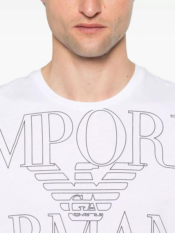 EMPORIO ARMANI T-SHIRT BEACHWEAR