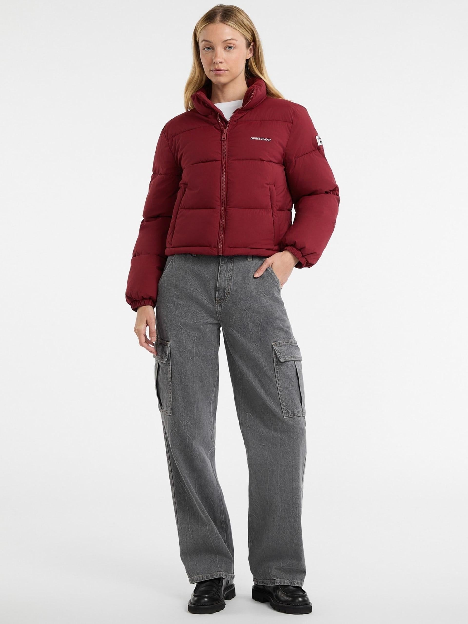 GUESS GJ CROPPED PUFFER