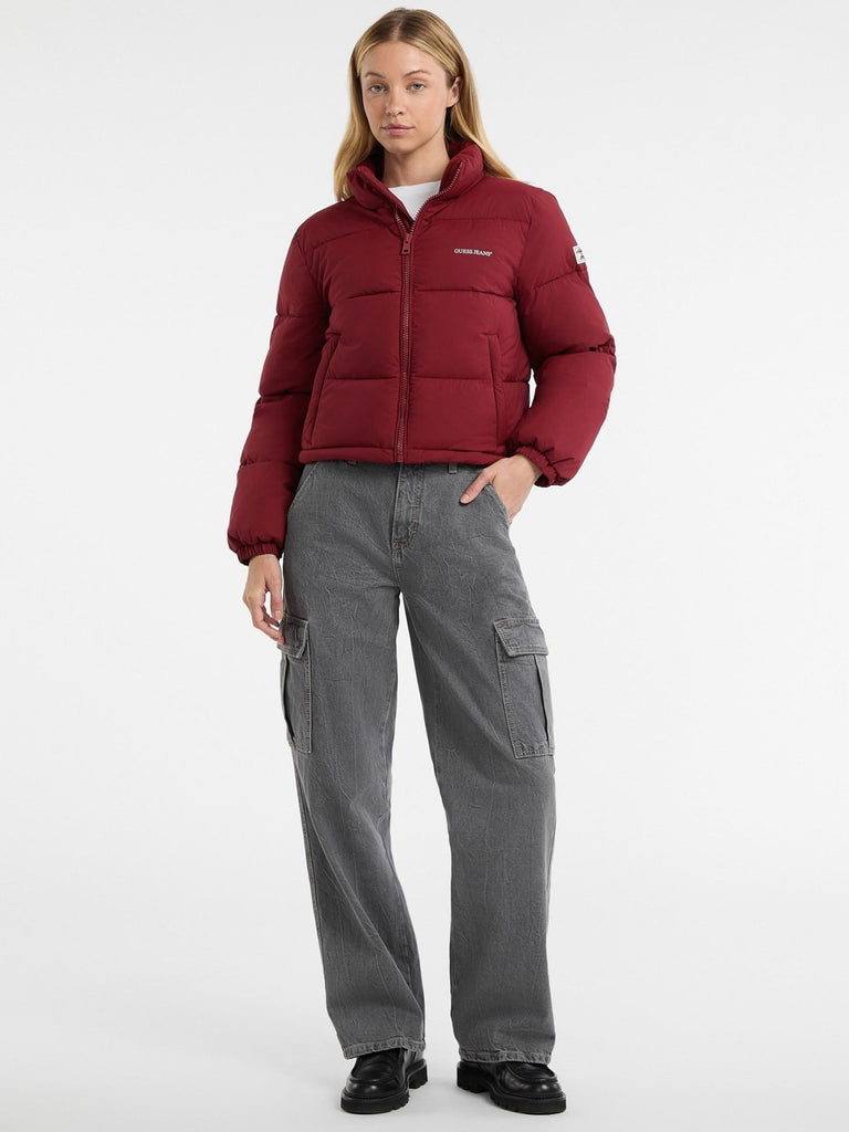 GUESS GJ CROPPED PUFFER