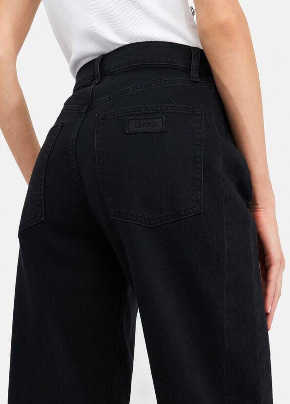 LIU JO ECS PANT.BOY CULT STRASS