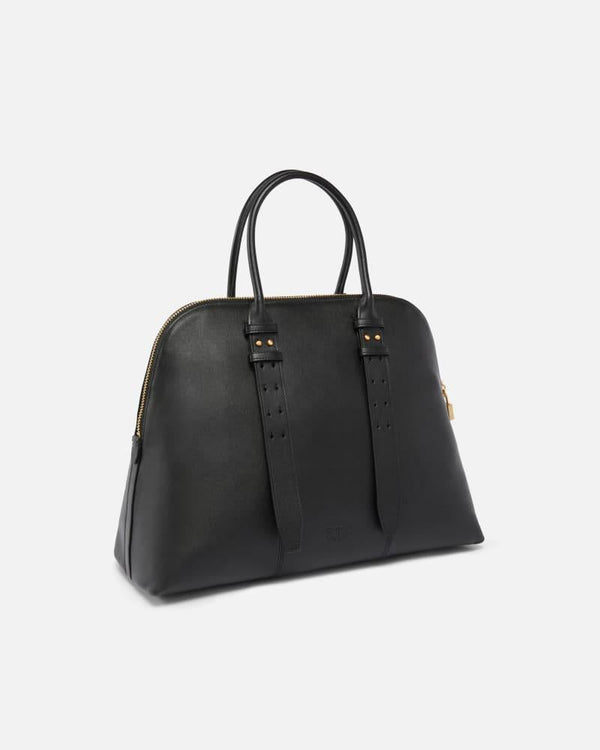 PINKO BOWLING BAG VITELLO MORBIDO