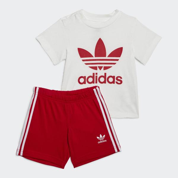 ADIDAS ORIGINALS SHORT TEE SET
