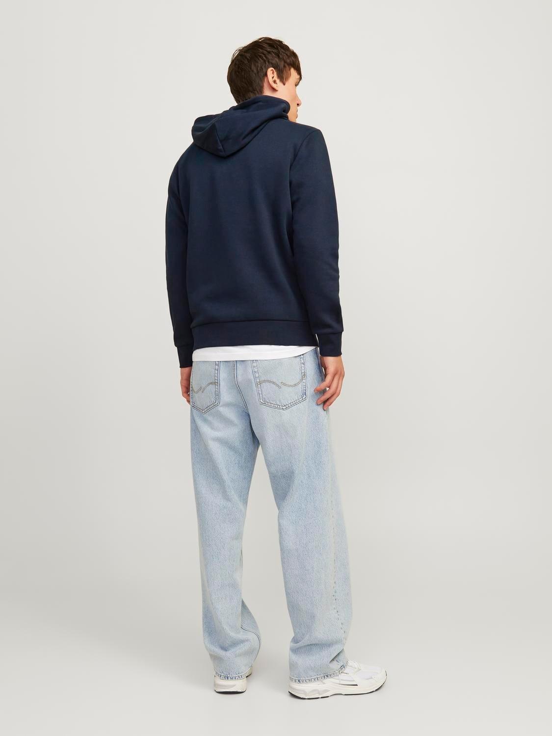JACK AND JONES JJELOGO SWEAT HOOD 2 COL 24/25 NOOS