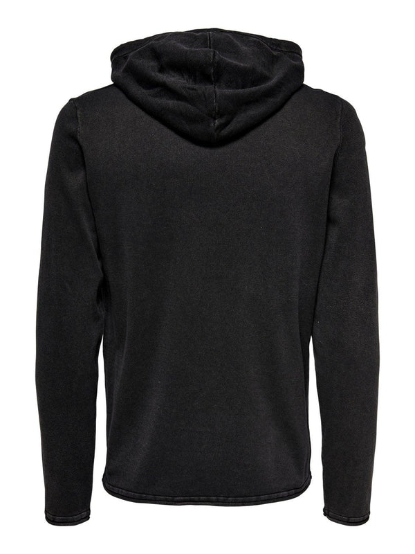 ONLY&SONS ONSGARSON 12 WASH HOOD KNIT