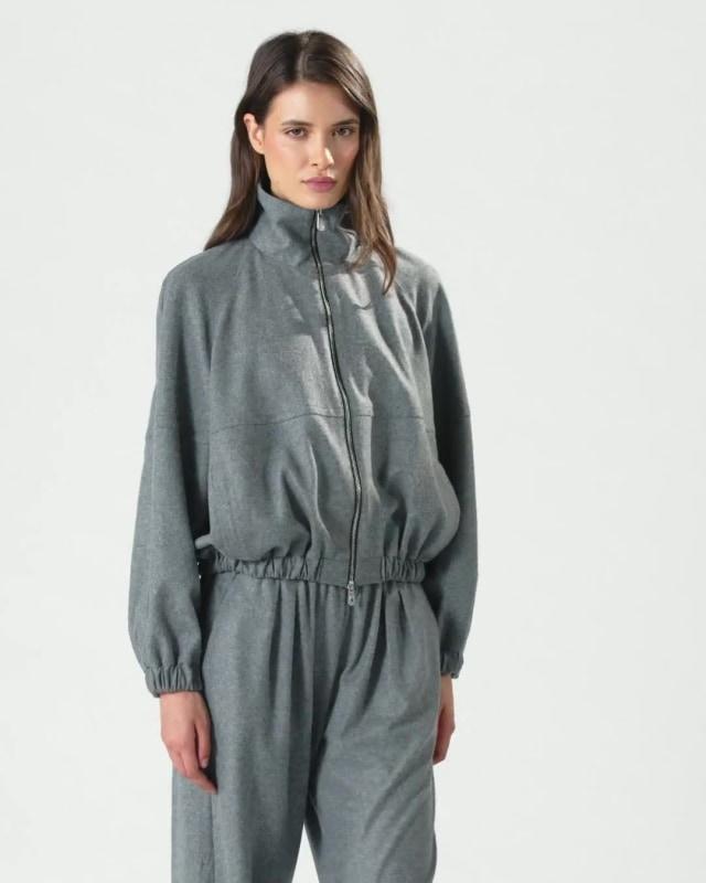 PINKO CONSUELO BOMBER FLANELLA DI JE