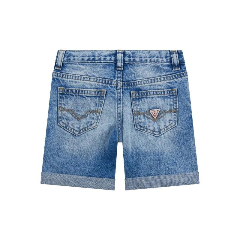 GUESS DENIM LINEN SHORTS