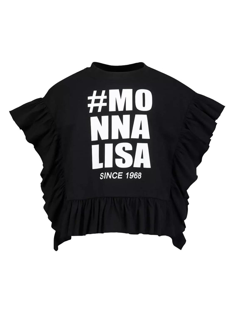 MONNALISA T-SHIRT PONCHO  JERSEY 10