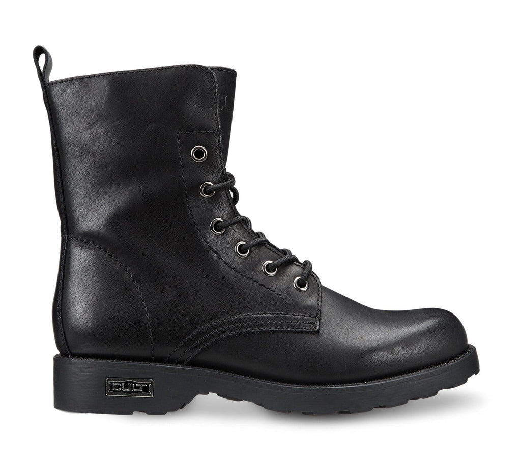 CULT ZEPPELIN 472 MID W LEATHER BLACK