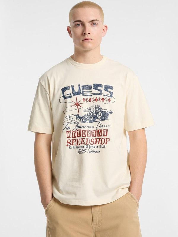 GUESS GO PRINTED MUSCLE TE