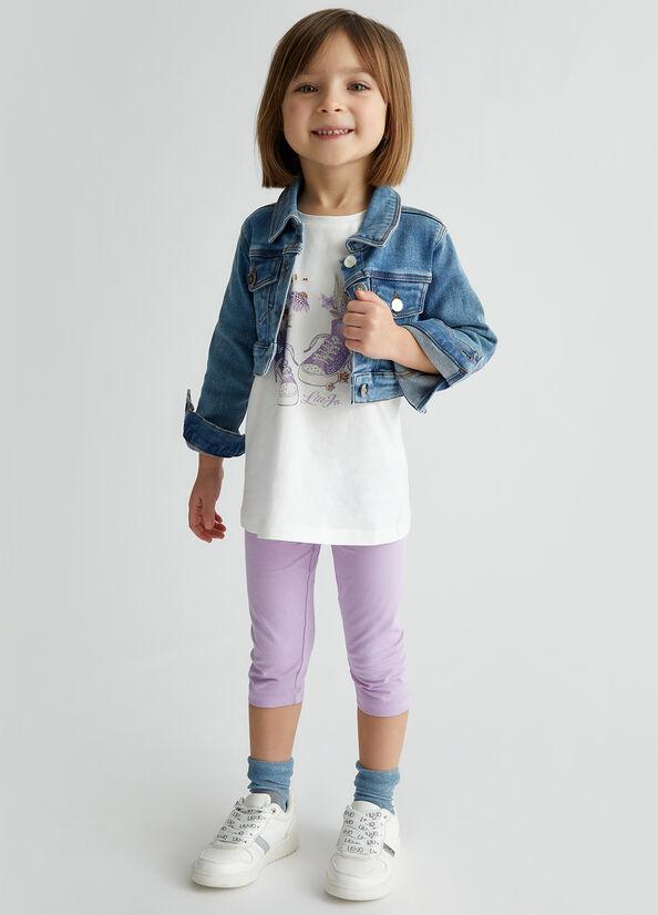 LIU JO COMPL. T-SHIRT M/C+LEGGINGS