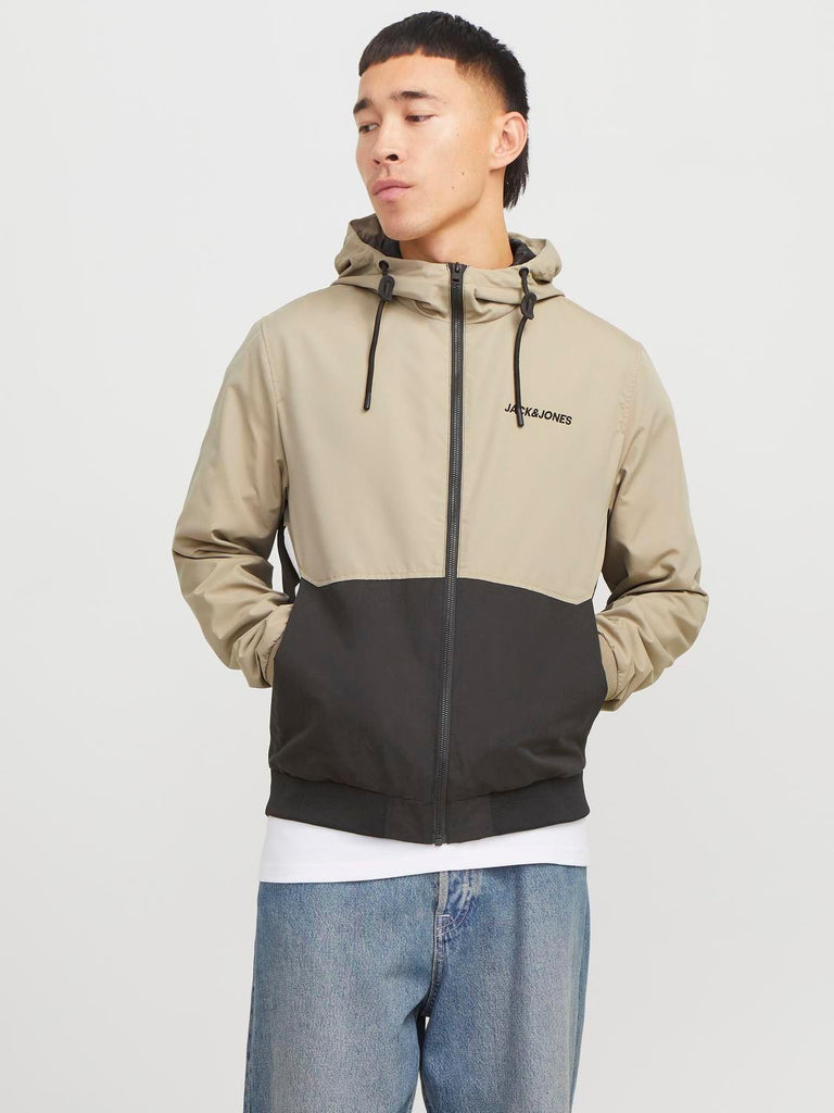 JACK AND JONES JJERUSH HOOD BOMBER NOOS