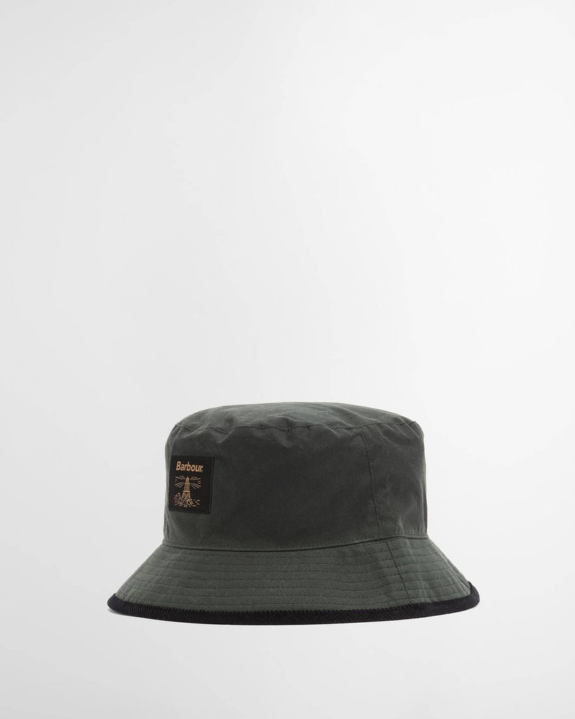 BARBOUR FIELD WAX BUCKET HAT
