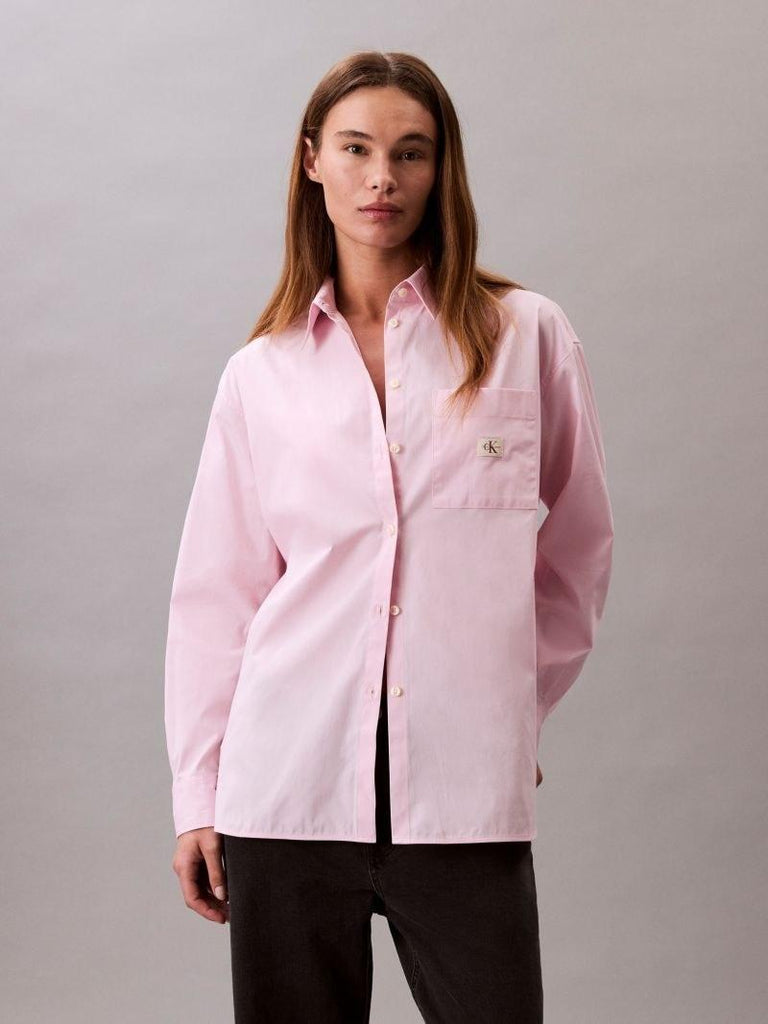 CALVIN KLEIN JEANS POPLIN RELAXED SHIRT