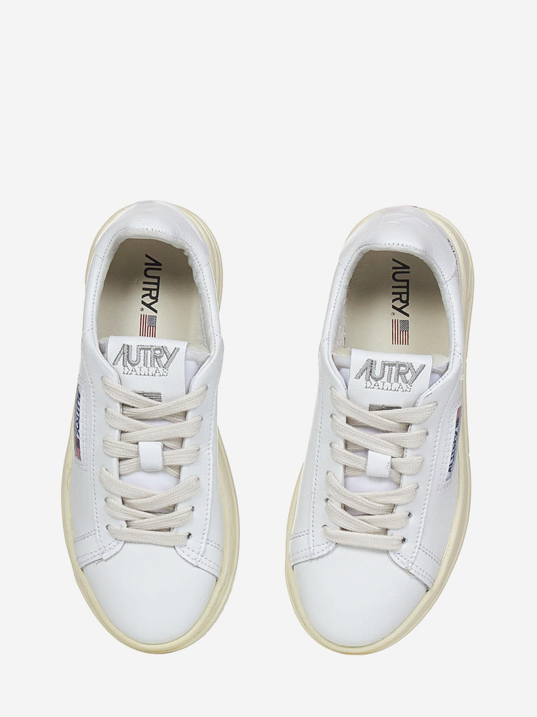 AUTRY DALLAS KIDS  LOW KID LEAT/LEAT WHT/WHT