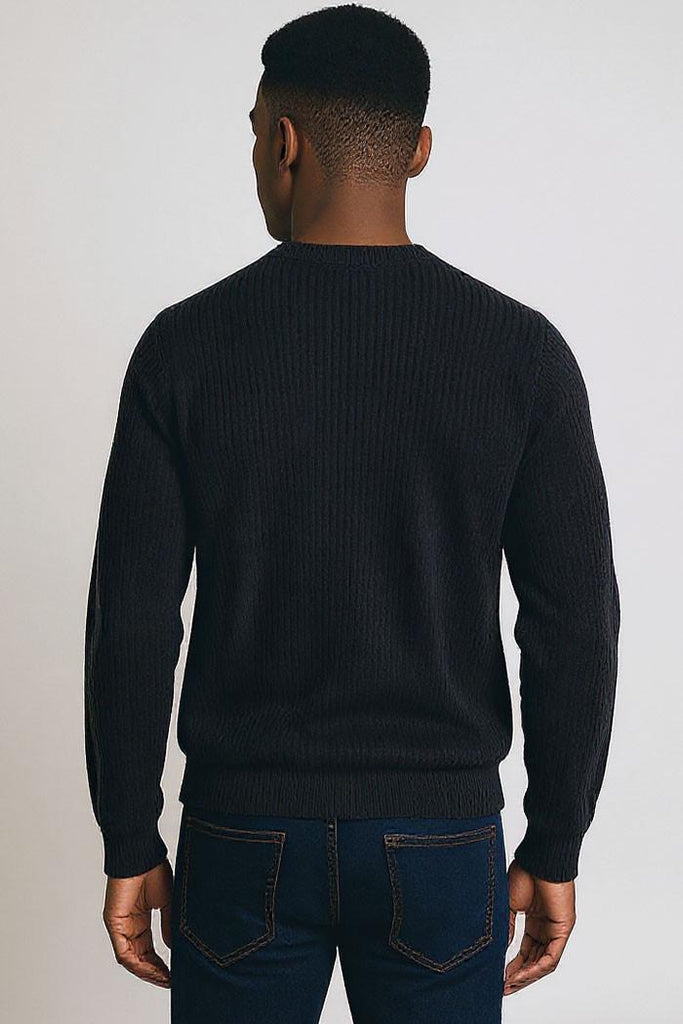 JACK AND JONES JJKAITO KNIT CREW NECK BF
