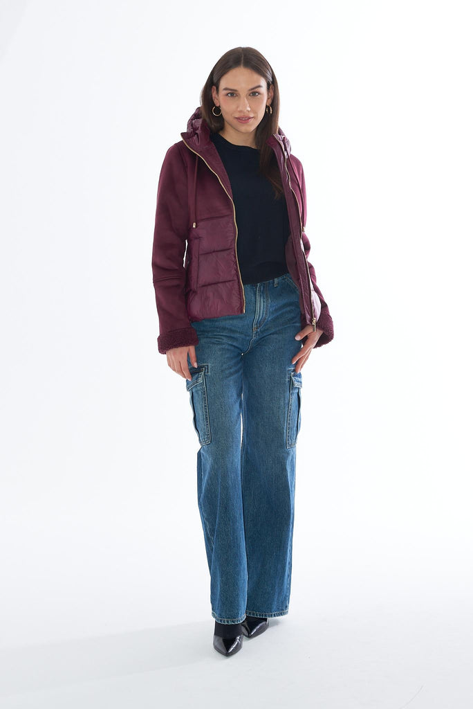 YES ZEE MAGLIA DONNA CON POLSI E FONDO ALTO