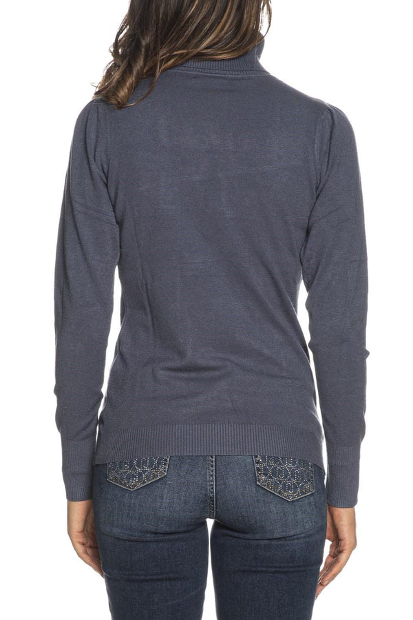 YES ZEE MAGLIA DONNA DOLCEVITA, MANICHE A SBUFFO