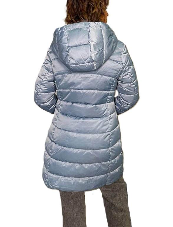YES ZEE CAPPOTTO DONNA TRAPUNTATO CON CAPPUCCIO
