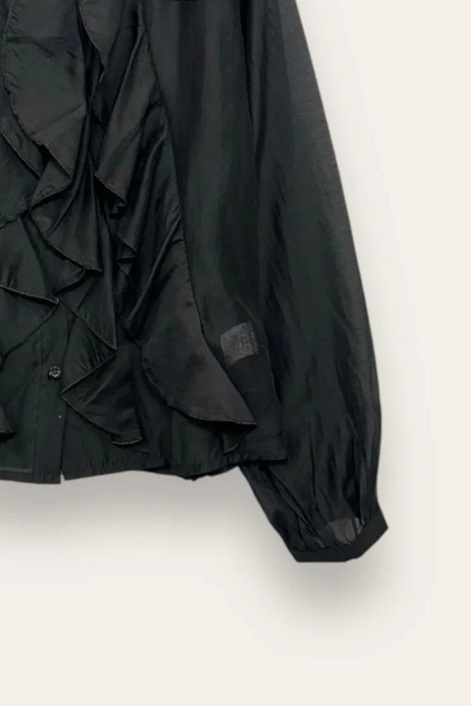 LOVEme Camicia con bordo a volant