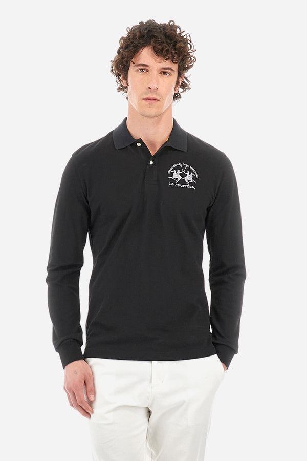 LA MARTINA MAN POLO L/S PIQUET STRETCH