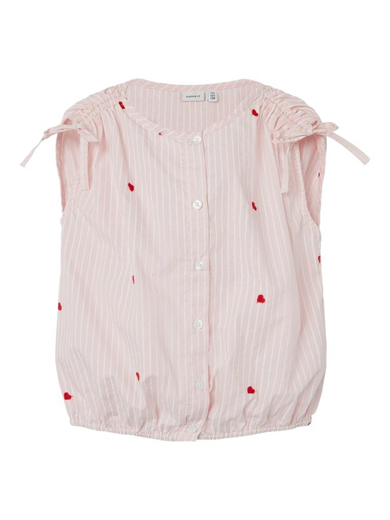 NAME.IT NKFFAHEART SHORT CAPSL TOP