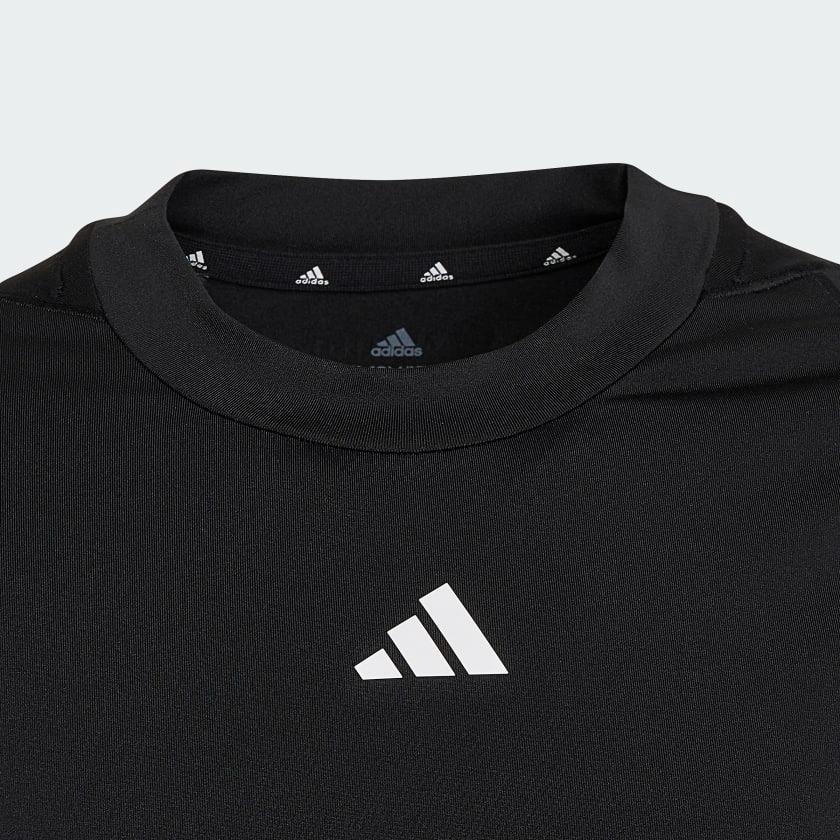 ADIDAS B TF LS TEE         BLACK/GRESIX