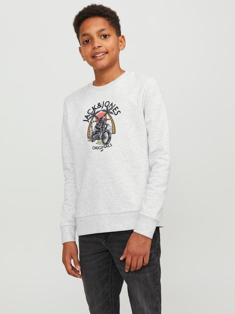 JACK JONES KIDS JORBONEY SWEAT CREW NECK FST JNR