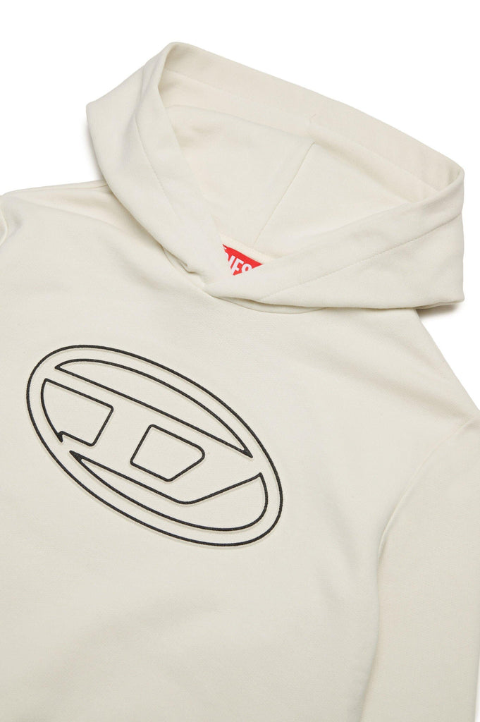 DIESEL SBIGOVALHOOD OVER SWEAT-SHIRT