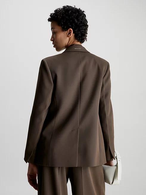 CALVIN KLEIN WOOL TWILL BLAZER