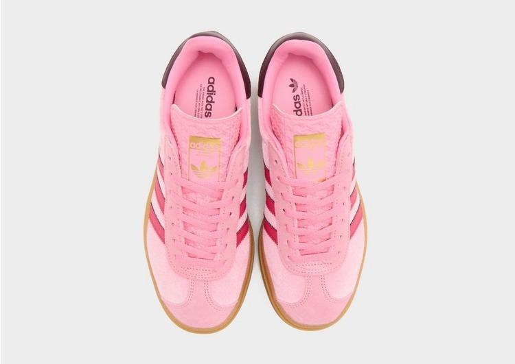 ADIDAS ORIGINALS GAZELLE BOLD J      BLIPNK/RUBRED/MAROON