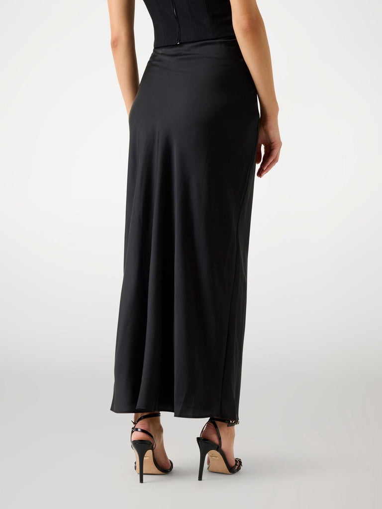 GUESS SIBILLA LONG SATIN SKIRT