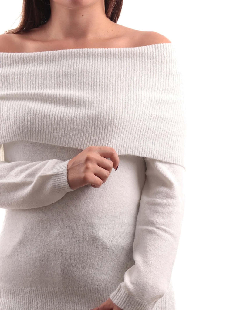 YES ZEE MAGLIA DONNA COLLO AD ANELLO