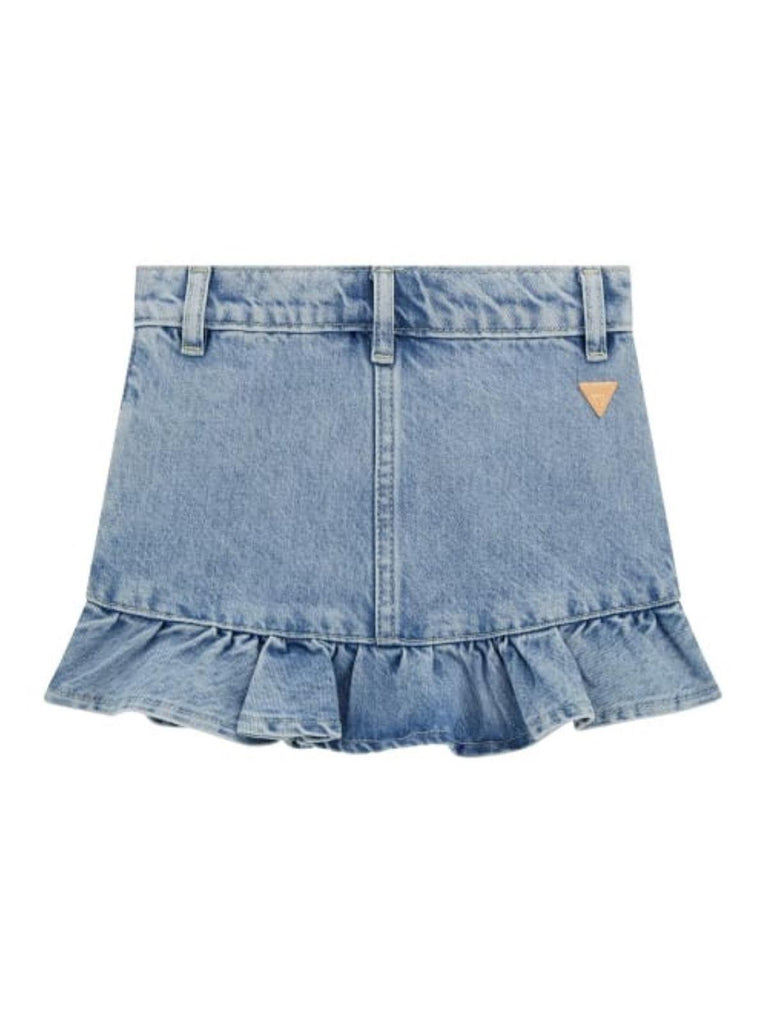 GUESS RIGID DENIM SKIRT W/