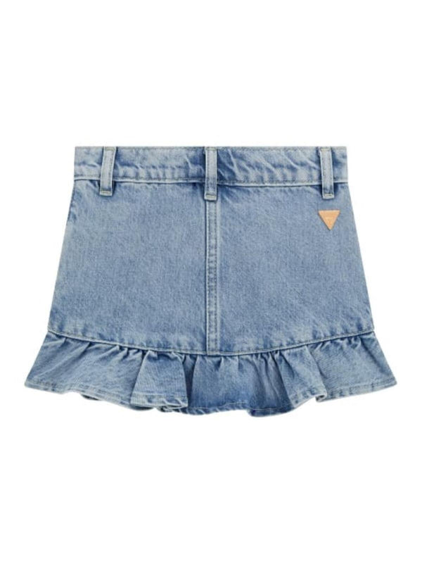 GUESS RIGID DENIM SKIRT W/