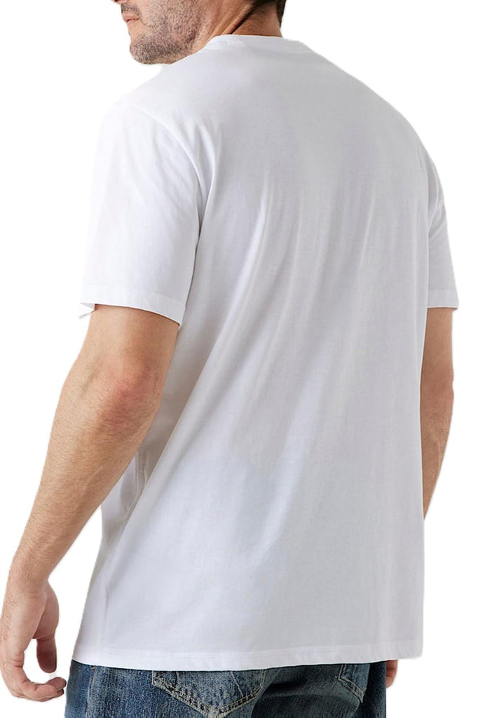 GUESS CN SS TRIANGLE LOGO TEE