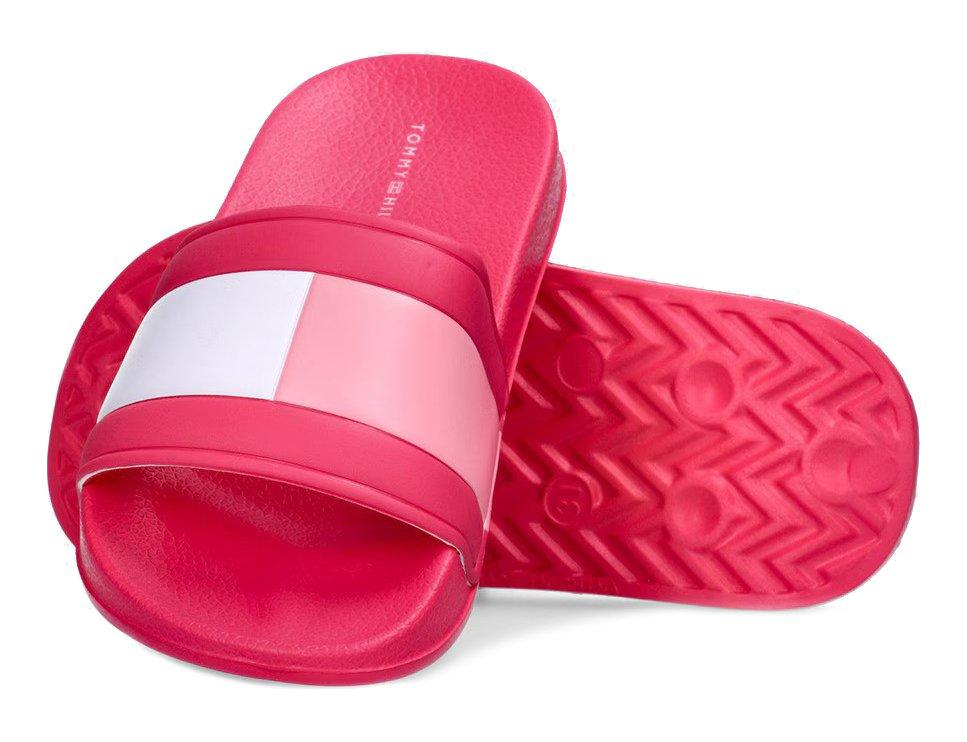 TOMMY HILFIGER CIABATTA PISCINA STAMPA FLAG