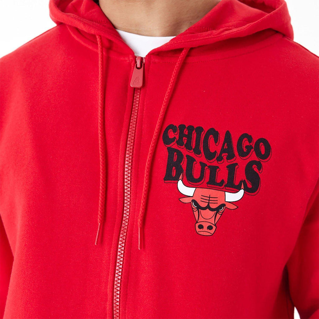 NEW ERA NBA SCRIPT FZ HOODY CHIBUL  FDRBLK